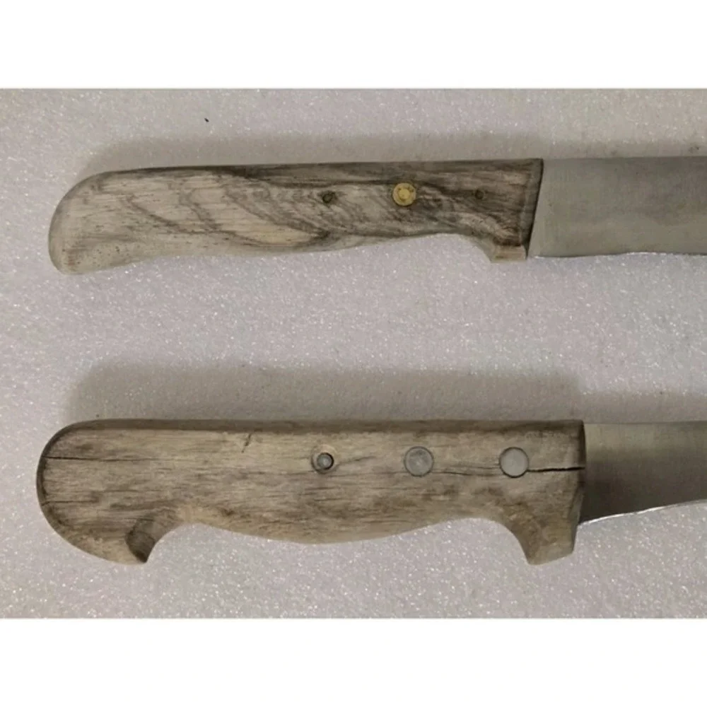 Eilfix Solingen Germany Lot Of 2 Kitchen Knives Original‎ Berufsmesser Butcher